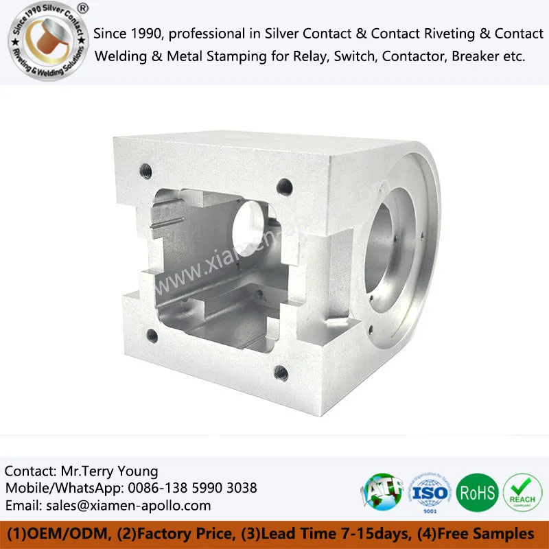 Aluminium bearbejdede dele