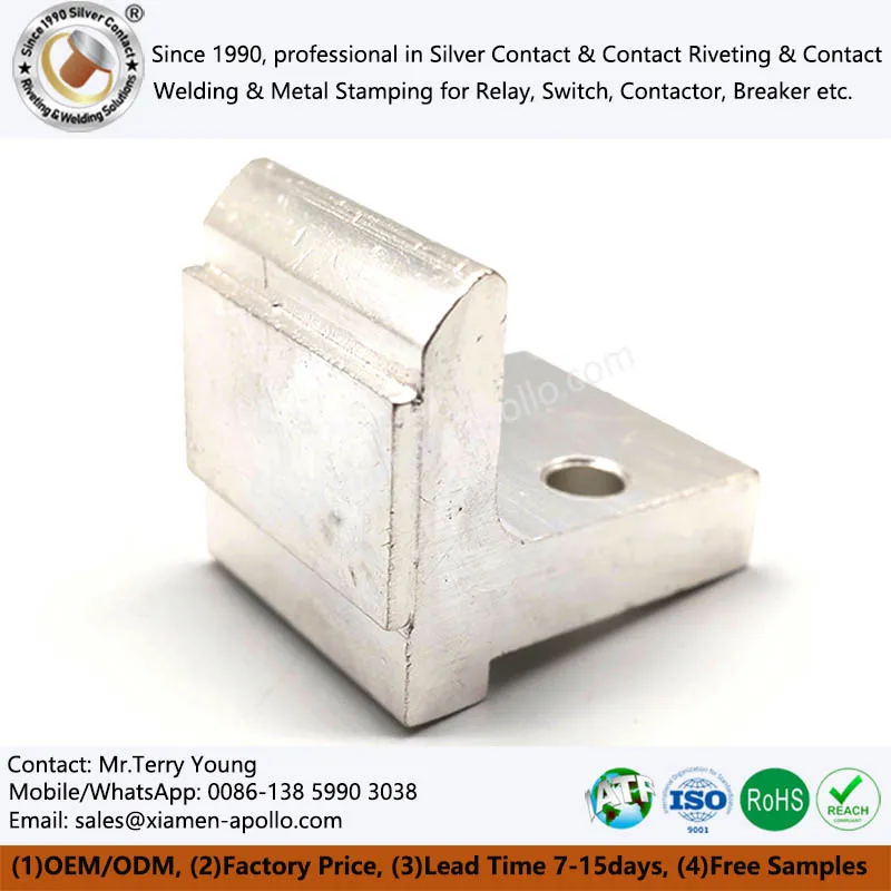 Flash svejsning sølvkontakt