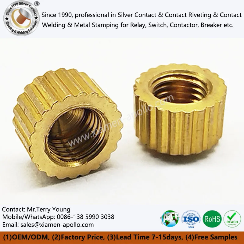 Riflet sekskantmøtrik