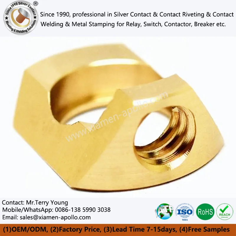 Møllefinish Messing