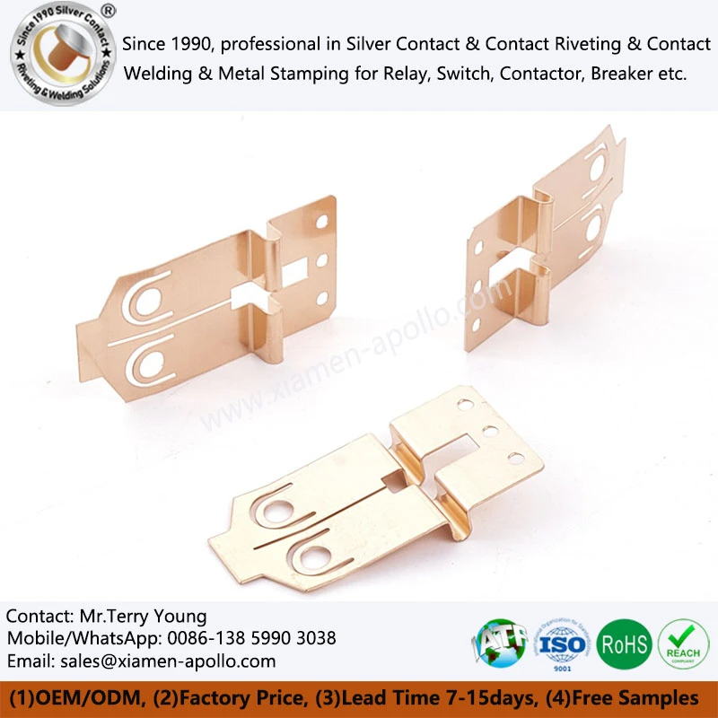 Beryllium Copper Stamped Components Beryllium Copper Stamped Components