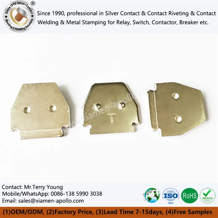 Pure Iron Stamping Parts til EV Relay