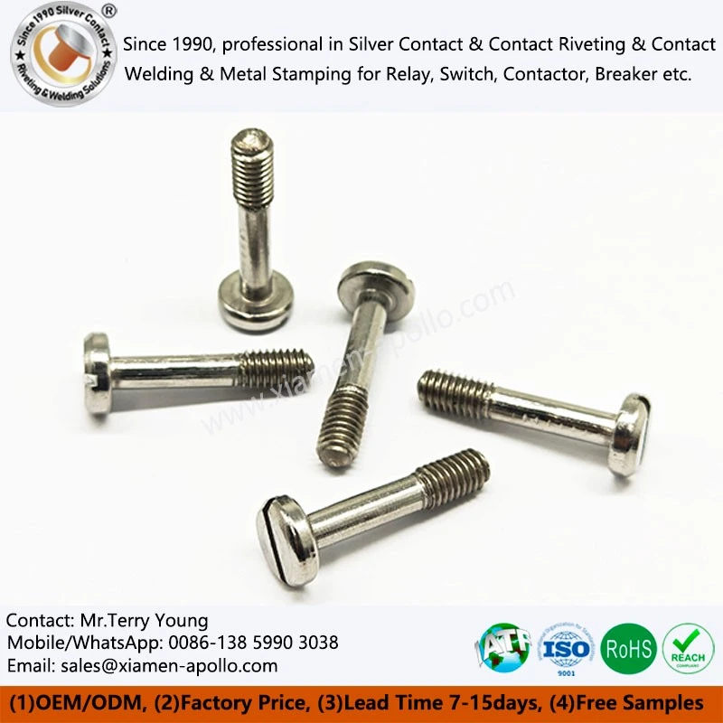 Slotted Cheese-shaped Head Threaded Screws