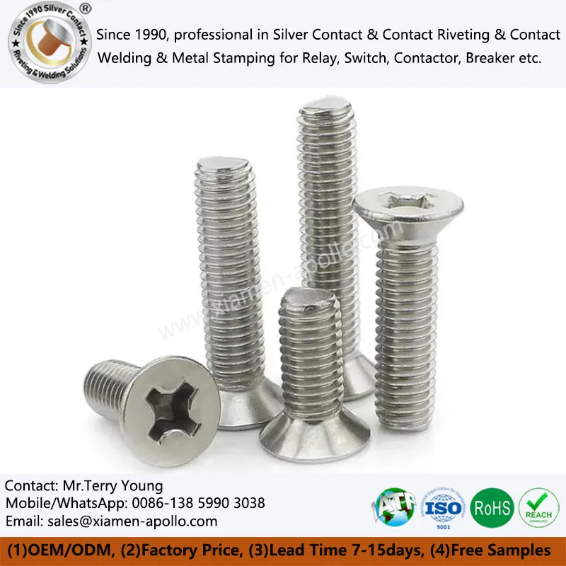 Rustfrit stålpladeskruer